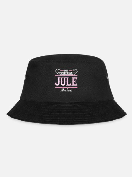 Jule Geschenkidee Geschenk Geburtstag - Bucket Hat - Schwarz