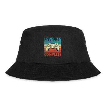 Level 35 Complete - Bucket Hat - black - Front - Lela (165cm)