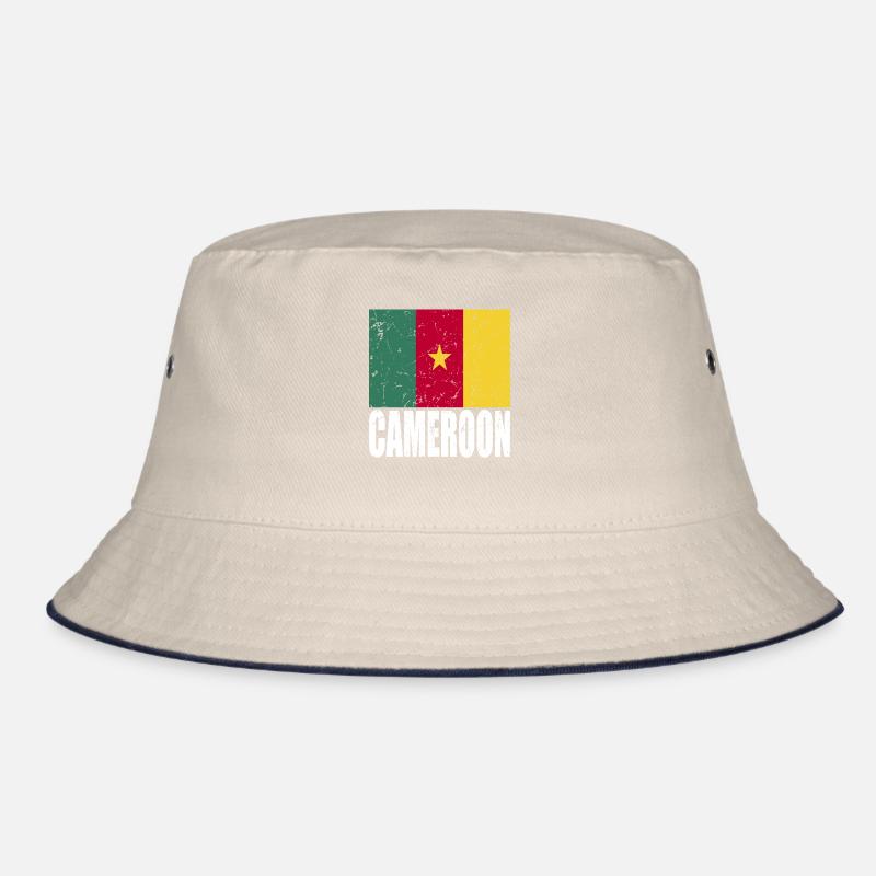 Cameroon flag Bucket Hat
