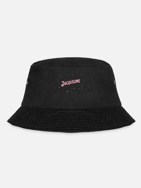 Jacqueline Namen personalisiert - Bucket Hat - Schwarz