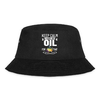 Ätherische Öl Diffusor Aromatherapie Pflanzen - Bucket Hat - Schwarz - Vorne - Lela (165cm)