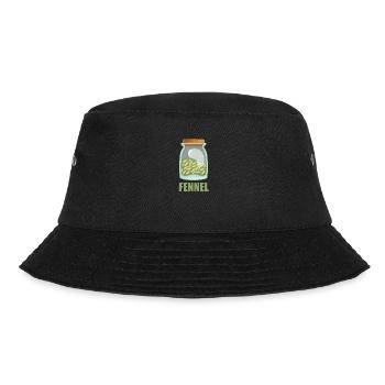Fennel spice flavor food cooking - Bucket Hat - black - Front - Lela (165cm)