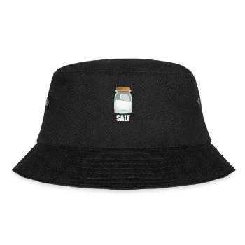 Salt Spice Taste Food Cooking - Bucket Hat - black - Front - Lela (165cm)