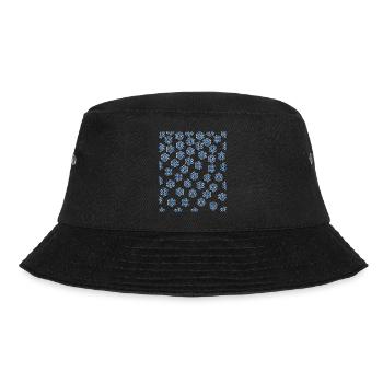 Snowflake Schneeflocke Winter - Bucket Hat - Schwarz - Vorne - Lela (165cm)