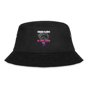 Dieses Kleine B-Girl Wird 7 - Breakdance - Bucket Hat - Schwarz - Vorne - Lela (165cm)