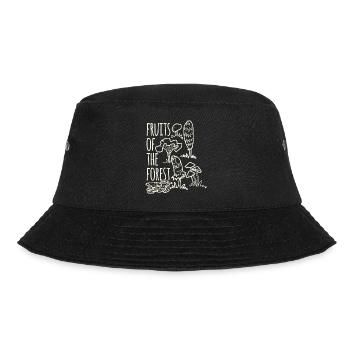Foraging Hobby Fruits Of The Forest - Bucket Hat - Schwarz - Vorne - Lela (165cm)