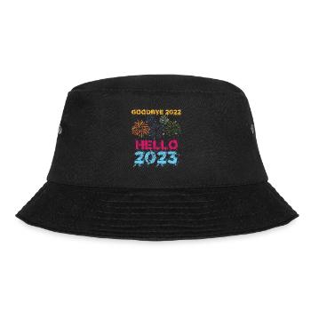 Happy New Year 2023 New Year's Eve Christmas - Bucket Hat - black - Front - Lela (165cm)