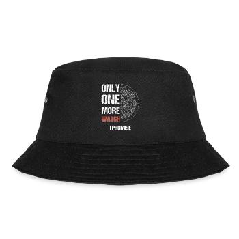 Watch Collector Watch Watchmaker - Bucket Hat - black - Front - Lela (165cm)