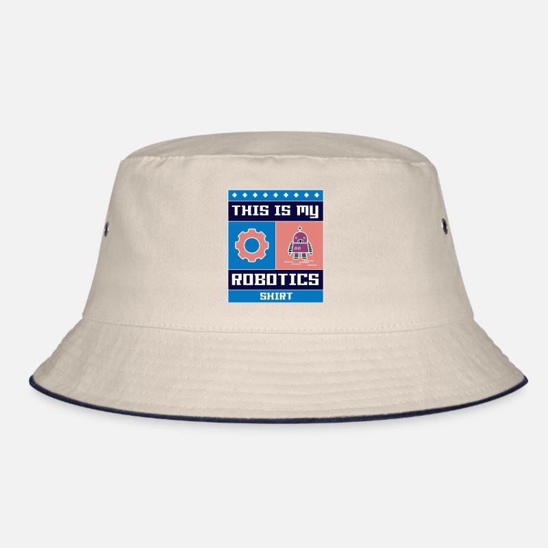 Robotik, Technik, Roboter, Maschinenbau Bucket Hat