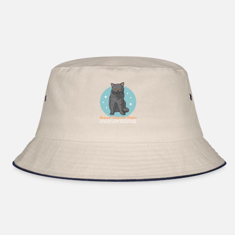 Britisch Kurzhaar Katze Katzenbesitzer Geschenk Bucket Hat