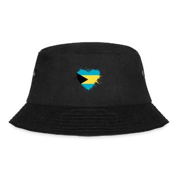 Drapeau du cœur des Bahamas - Bob - noir - Devant - Lela (165cm)