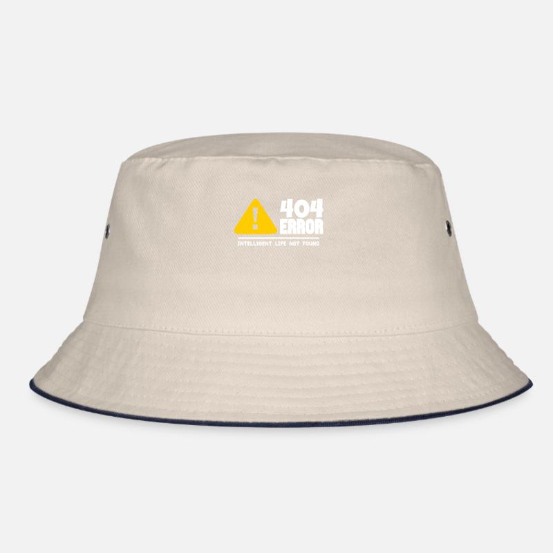 Computer- und Programmierer Geek. 404 Fehler Bucket Hat