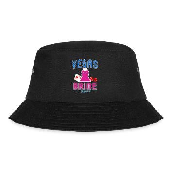 Vegas Bride Squad Retro Vegas T-shirt de mariage - Bob - noir - Devant - Lela (165cm)