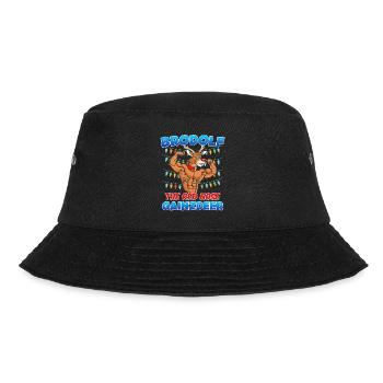 Brodolf the red Nose Gainzdeer Bodbuilder - Bucket Hat - Schwarz - Vorne - Lela (165cm)