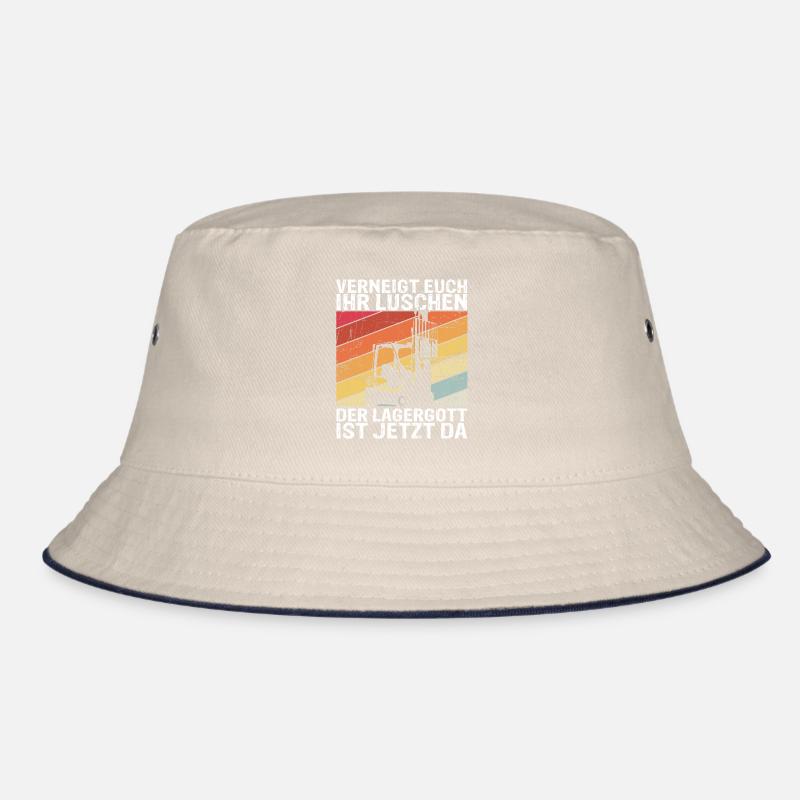 Lagergott Gabelstapler Staplerfahrer Lagerist Fach Bucket Hat