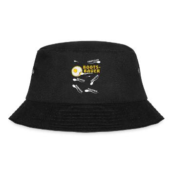 BOOTSBAUER - Bucket Hat - Schwarz - Vorne - Lela (165cm)