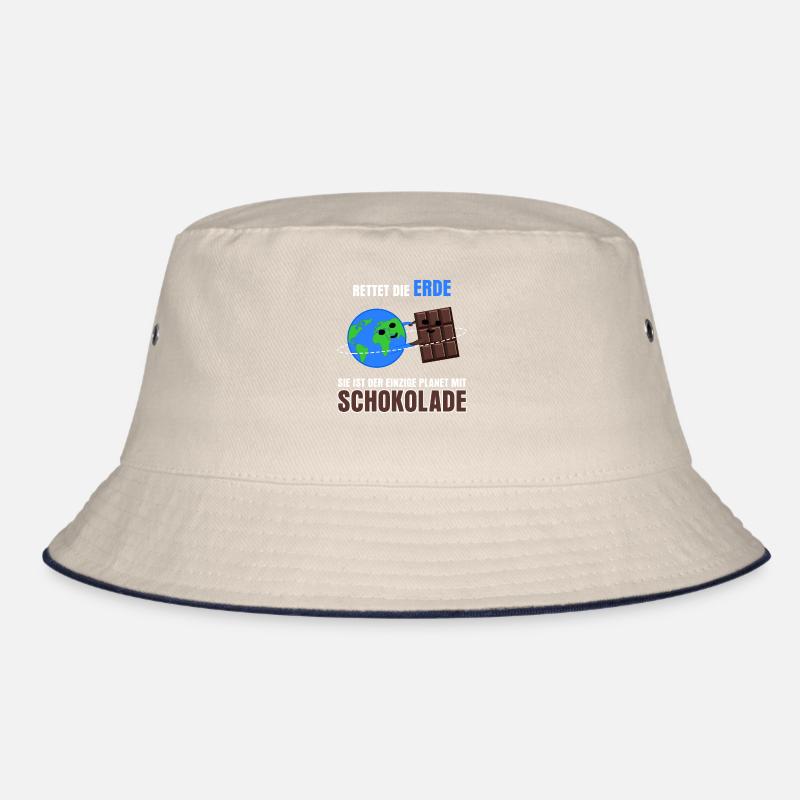 Schokolade Rettet die Erde Bucket Hat