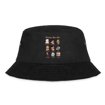 History of Art Famous Classical Painters - Bucket Hat - black - Front - Lela (165cm)
