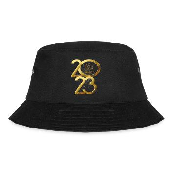 Happy New Year 2023 New Year's Eve Christmas - Bucket Hat - black - Front - Lela (165cm)