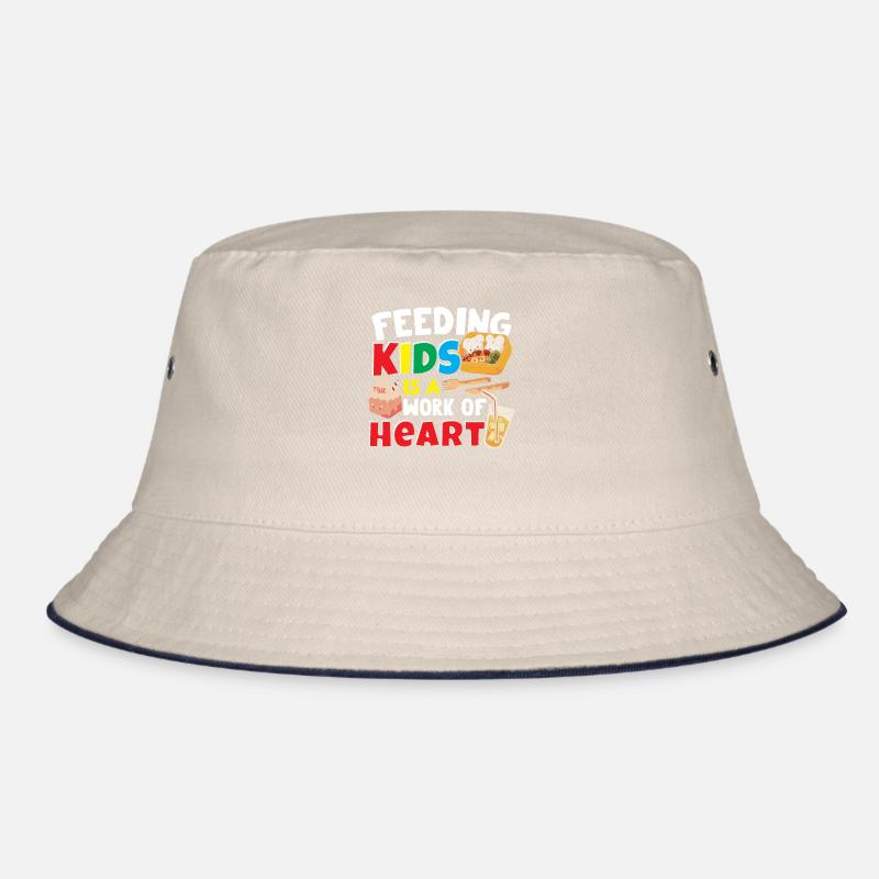 Cafeteria Mitarbeiter Cafeteria-Worker Pensioniert Bucket Hat