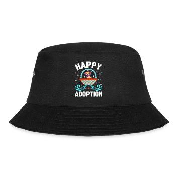 Happy Adoption Day Dog Adoption Puppy - Bucket Hat - black - Front - Lela (165cm)