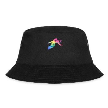 Boarder Girl Snowboarder Snowboard Ski Winter Sports - Bucket Hat - black - Front - Lela (165cm)