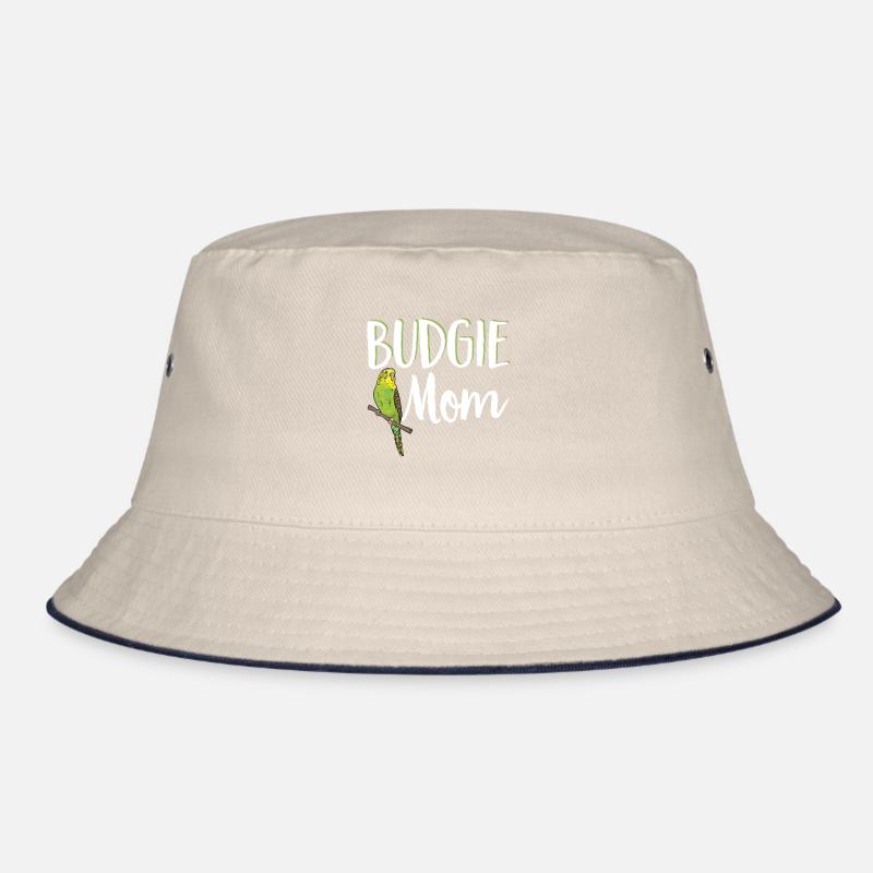 Budgerigar Parakeet Bird Pet Gift Bucket Hat