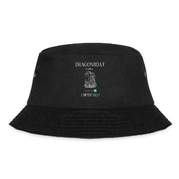 Dragon Boat Race Festival Dragon Boat - Bucket Hat - black - Front - Lela (165cm)
