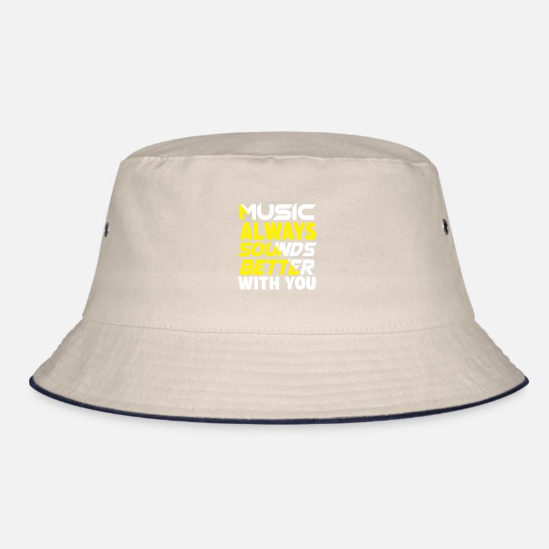 Mit dir klingt Musik immer besser Bucket Hat