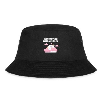 Motivation is loading unicorn baby - Bucket Hat - black - Front - Lela (165cm)