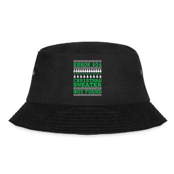 Error Christmas Sweater not found Ugly Christmas - Bucket Hat - black - Front - Lela (165cm)
