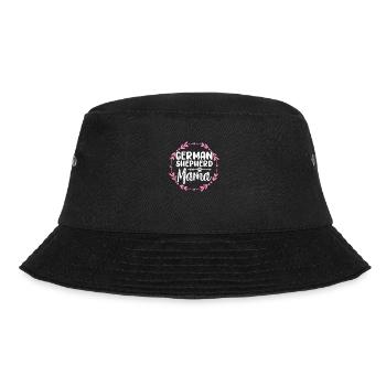 German Shepherd Mother - Bucket Hat - black - Front - Lela (165cm)