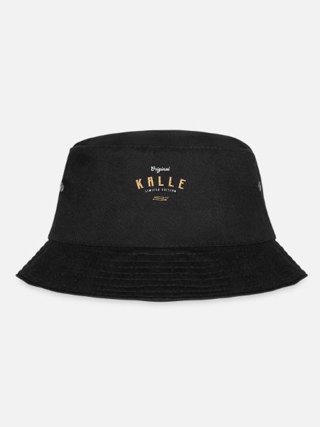 Kalle Limited Edition - Bucket Hat - Schwarz
