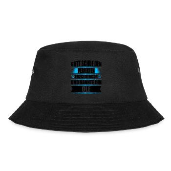 Erzgebirge Mann Namen Sachsen Ole - Bucket Hat - Schwarz - Vorne - Lela (165cm)