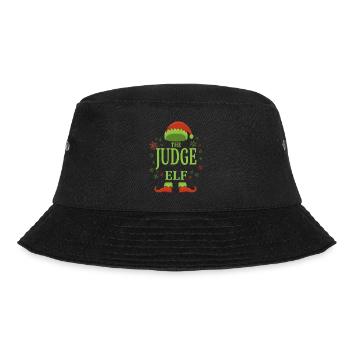Richter Weihnachtself - Bucket Hat - Schwarz - Vorne - Lela (165cm)
