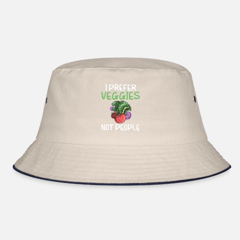 Veggie Lover Vegan Gift Bucket Hat