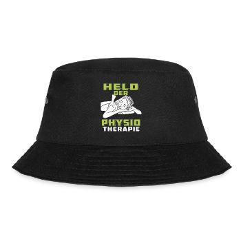 HELD DER PHYSIOTHERAPIE - Bucket Hat - Schwarz - Vorne - Lela (165cm)