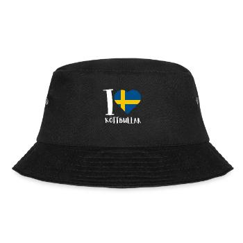 Sweden Swedish Meatball Mer Kötbullar - Bucket Hat - Schwarz - Vorne