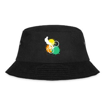 Radball - Bucket Hat - Schwarz - Vorne - Lela (165cm)
