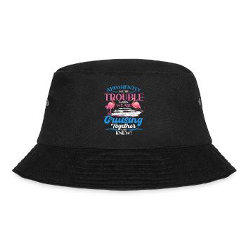 Cruise Ship Shipping - Bucket Hat - black - Front - Lela (165cm)