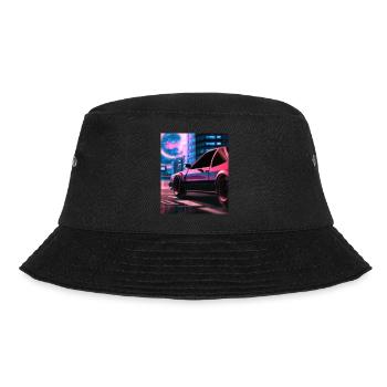 Vaporwave Esthétique Synthwave Car - Bob - noir - Devant - Lela (165cm)