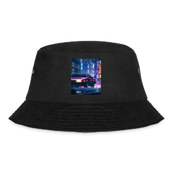Vaporwave Esthétique Synthwave Car - Bob - noir - Devant - Lela (165cm)