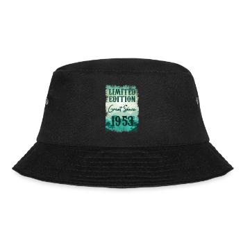 Einzigartig seit 1953 - Bucket Hat - Schwarz - Vorne - Lela (165cm)