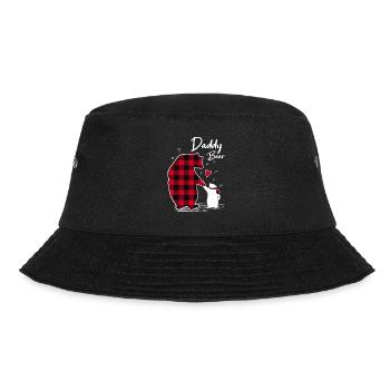 Daddy Bear - Bucket Hat - Schwarz - Vorne - Lela (165cm)