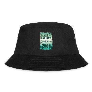 Einzigartig seiner Art seit 2005 - Bucket Hat - Schwarz - Vorne - Lela (165cm)