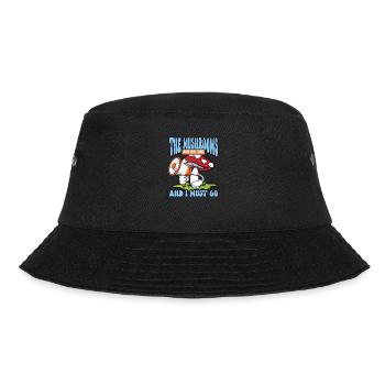 Morels Mushroom Picker Mushroom Farmer Mushroom - Bucket Hat - black - Front - Lela (165cm)