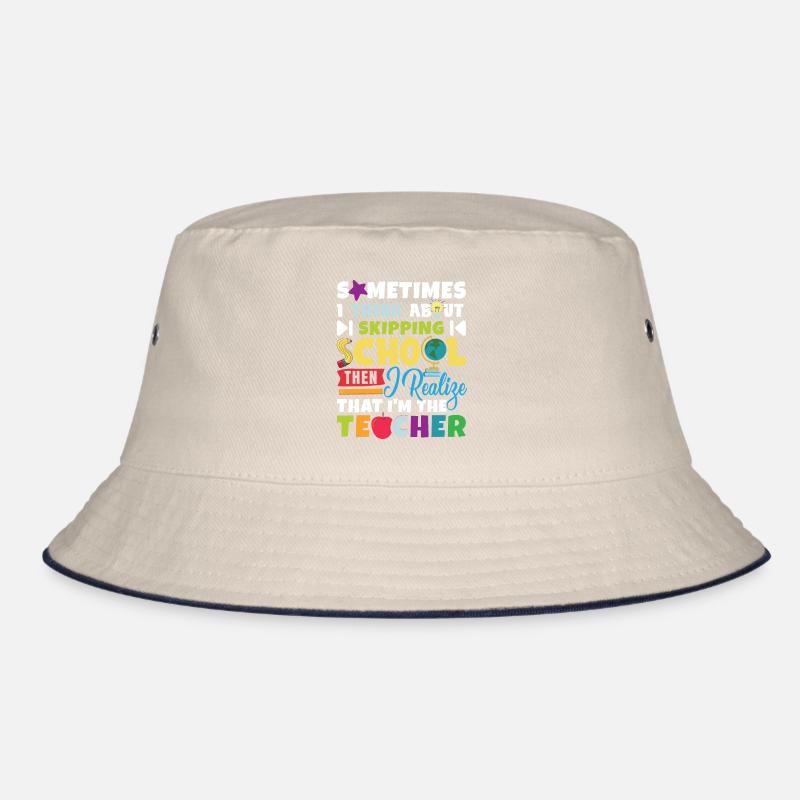 Humorous Teacher Teaching Bucket Hat