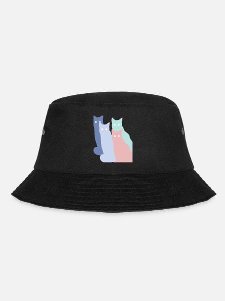Chats pastels - Bob - noir
