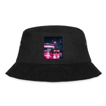 Vaporwave Esthétique Synthwave Car - Bob - noir - Devant - Lela (165cm)