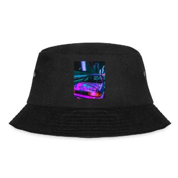 Vaporwave Esthétique Synthwave Car - Bob - noir - Devant - Lela (165cm)